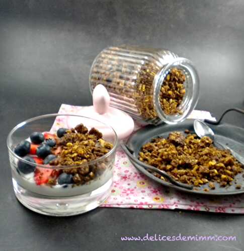 Granola maison hyper croustillant