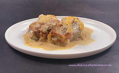 Gratin de chicons (endives) au jambon cru et au parmesan