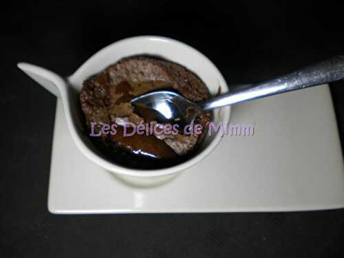 Juste cuit ou coulant au chocolat de Christophe Felder