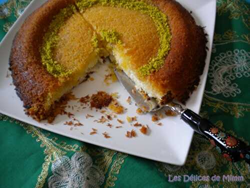 Knafeh (knefeh) ou le cheesecake libanais - Les Délices de Mimm