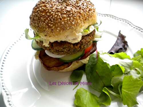 Le falafel burger, veggie, vegan,… mais surtout très bon - Les Délices de Mimm