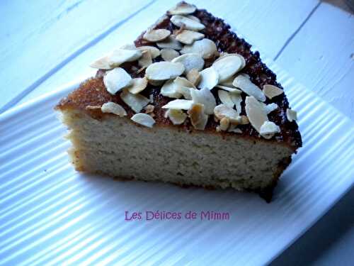 Le « Tout’amande » (gâteau sans beurre, sans gluten, IG très bas)