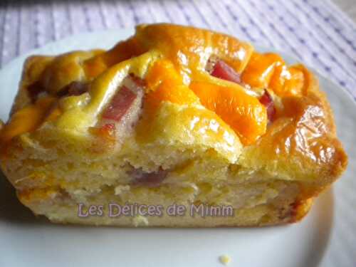 Mini-cakes aux lardons et à la mimolette - Les Délices de Mimm