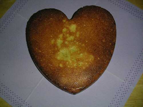 Mon gâteau "Coeur d'Amandine"