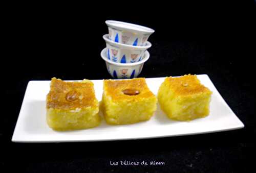 Namoura : un petit gâteau de semoule libanais