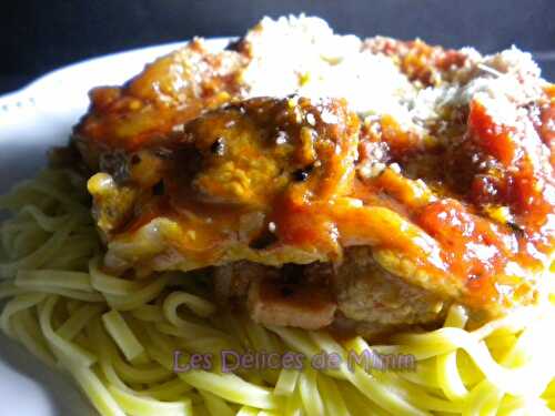 Osso bucco de veau Amatriciana