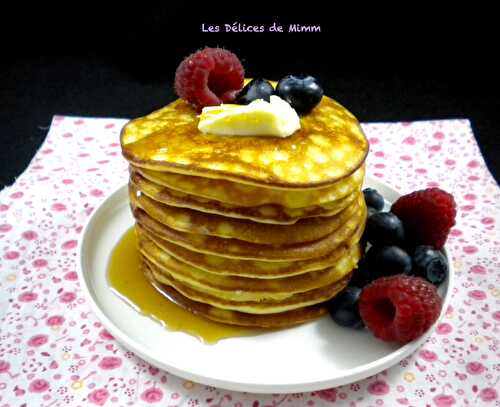 Pancakes super moelleux comme aux U.S.