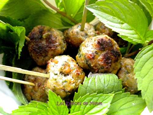 Petites boulettes de viande pour l’apéro (kefta) et sauce tarator - Les Délices de Mimm