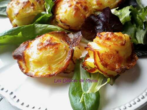 Petits croustillants de pommes de terre au parmesan