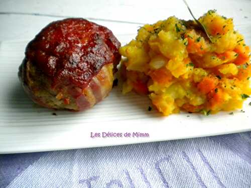 Petits pains de viande individuels