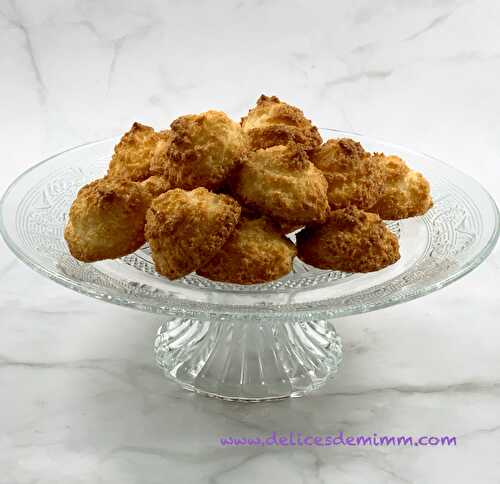 Petits rochers à la noix de coco : recette facile