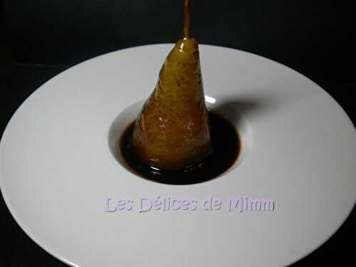 Poires cuites au sirop de Liège - Les Délices de Mimm