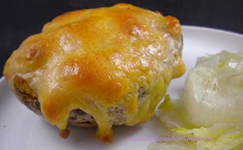 Pommes de terre farcies avec un reste de raclette