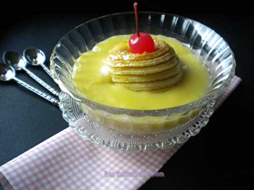 Pompom pudding (Sans lactose et sans gluten)