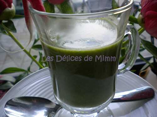 Potage aux fanes de radis