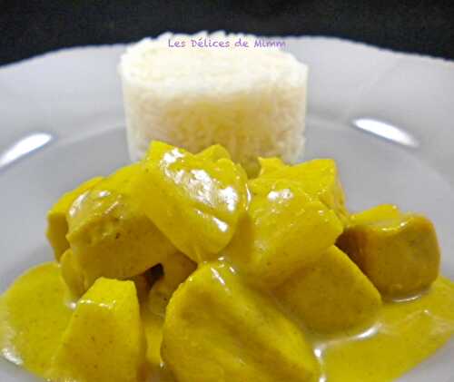 Poulet au curry et à l’ananas - Les Délices de Mimm
