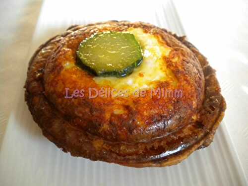 Quiches lardons, courgettes au Pie&Co