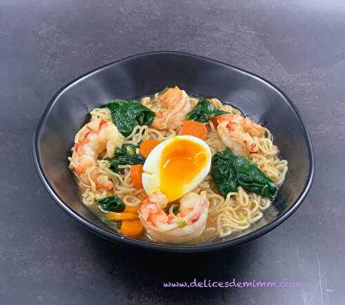 Ramen aux crevettes