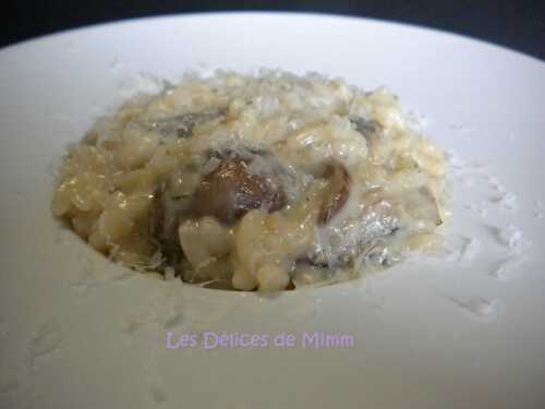 Risotto aux champignons