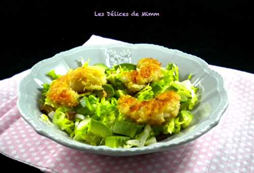 Salade de crevettes croustillantes pour la Saint-Valentin