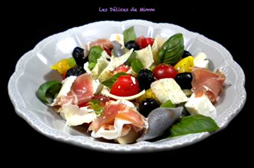 Salade de pâtes à la mozzarella