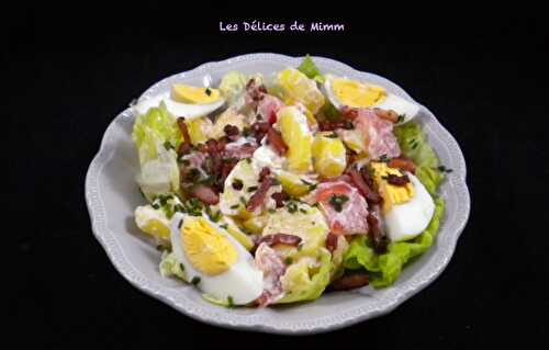 Salade froide de pommes de terre aux lardons