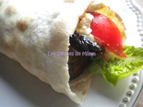 Sandwich libanais (falafels, homos, aubergines,…) (Vegan) - Les Délices de Mimm