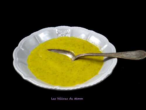 Soupe de courgettes toute simple