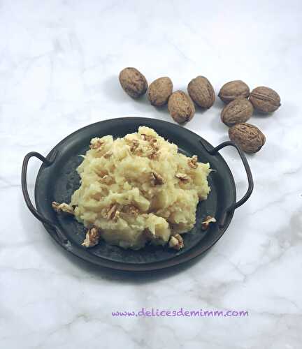 Stoemp aux panais, pommes et noix (avec ou sans Cookeo)