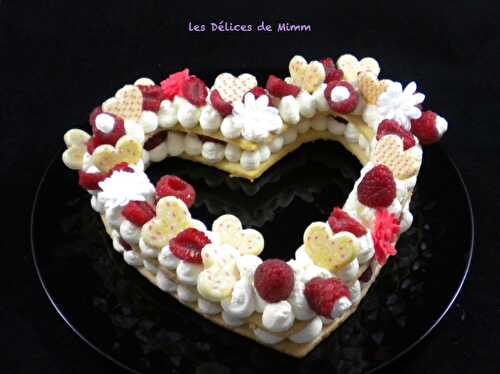 Un heart cake pour la Saint-Valentin