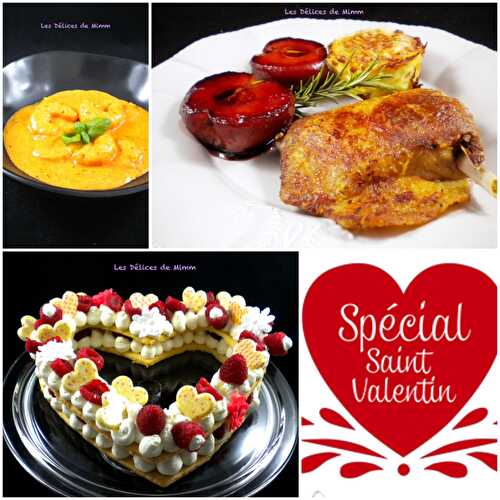 Un menu pour la Saint-Valentin