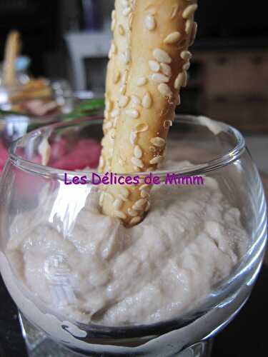 Verrine de mousse de sardines