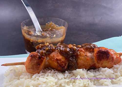 Sauce Satay, la recette facile