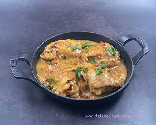 Poulet aux tomates séchées et au parmesan (au Cookeo ou pas)