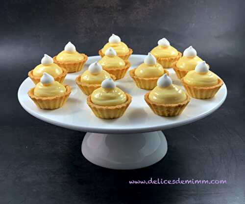 Mignardises au citron pour buffet gourmand