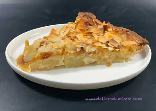 Tarte aux pommes et à la pâte d’amandes