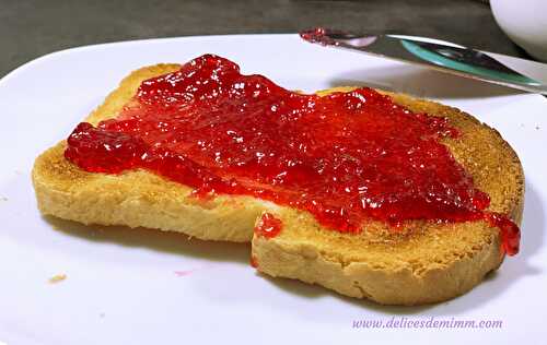 Gelée de groseilles rouges facile et sans les égrener