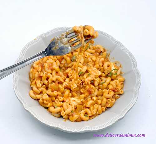 Risotto de cornettes à la tomate et à la mozzarella pour le challenge #lesblogueursontducoeur