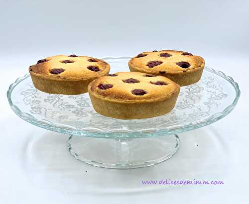 Tartelettes à la frangipane et aux cerises