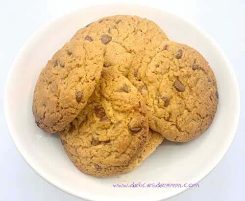 Cookies au tahini et aux pépites de chocolat