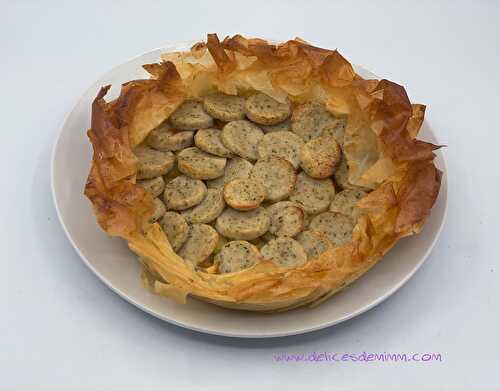 Croustillant de boudin blanc aux pommes