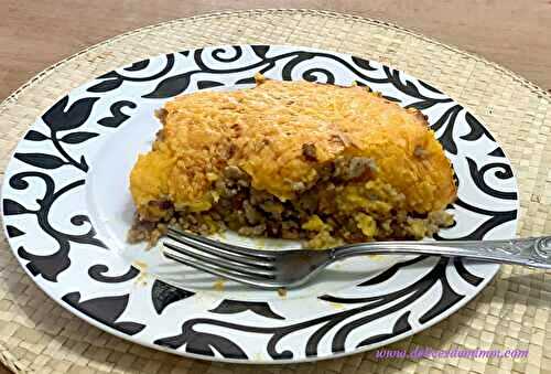 Hachis Parmentier à la courge butternut et au cheddar