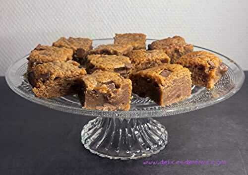 Brownies fondants au chocolat praliné