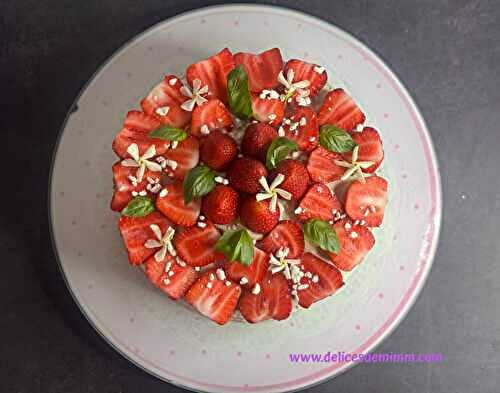 Comme une forêt-blanche aux fraises...