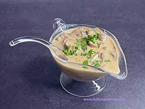 Sauce aux champignons à la crème : la sauce qui va avec (presque) tout