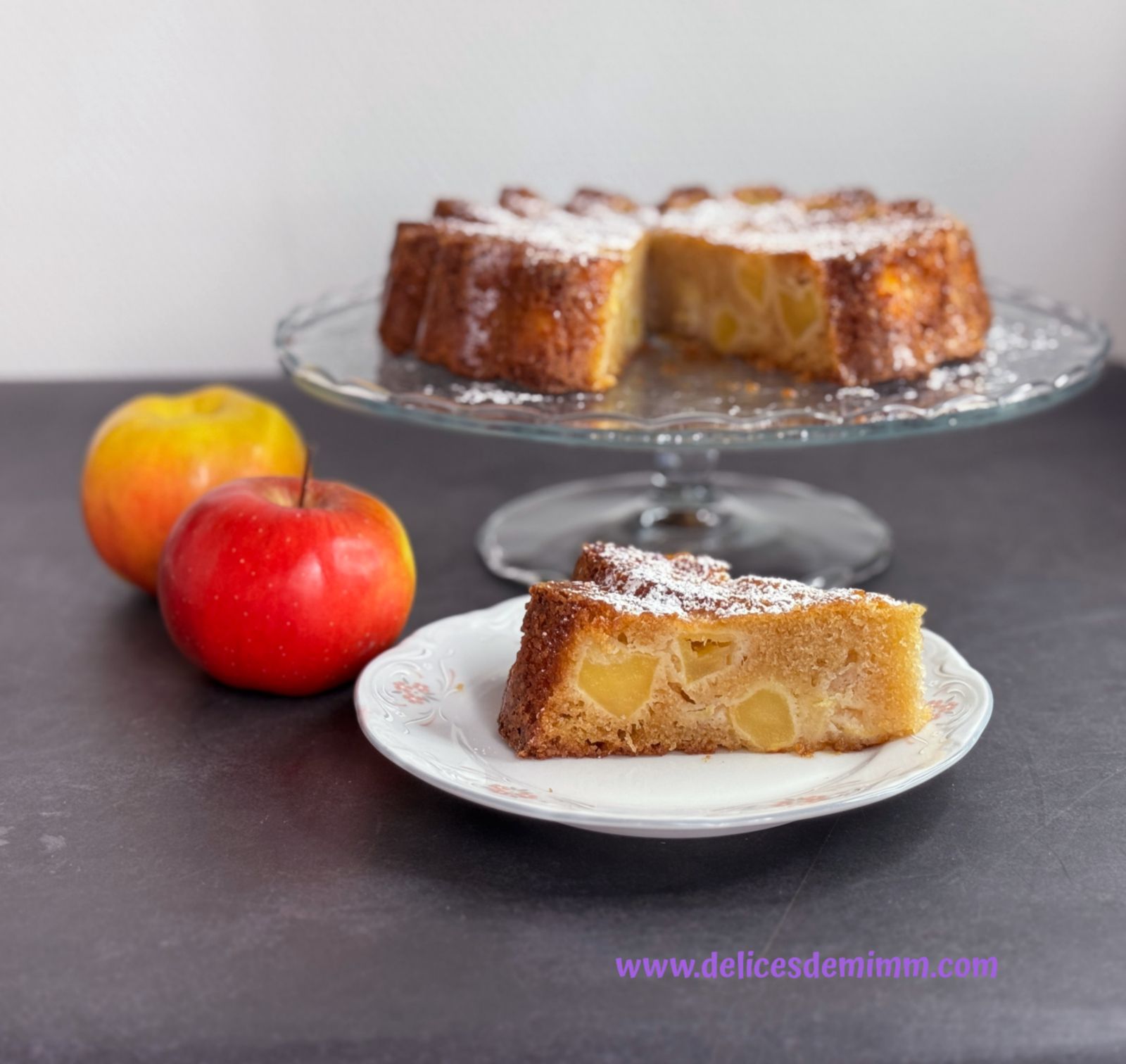 Gâteau express aux pommes