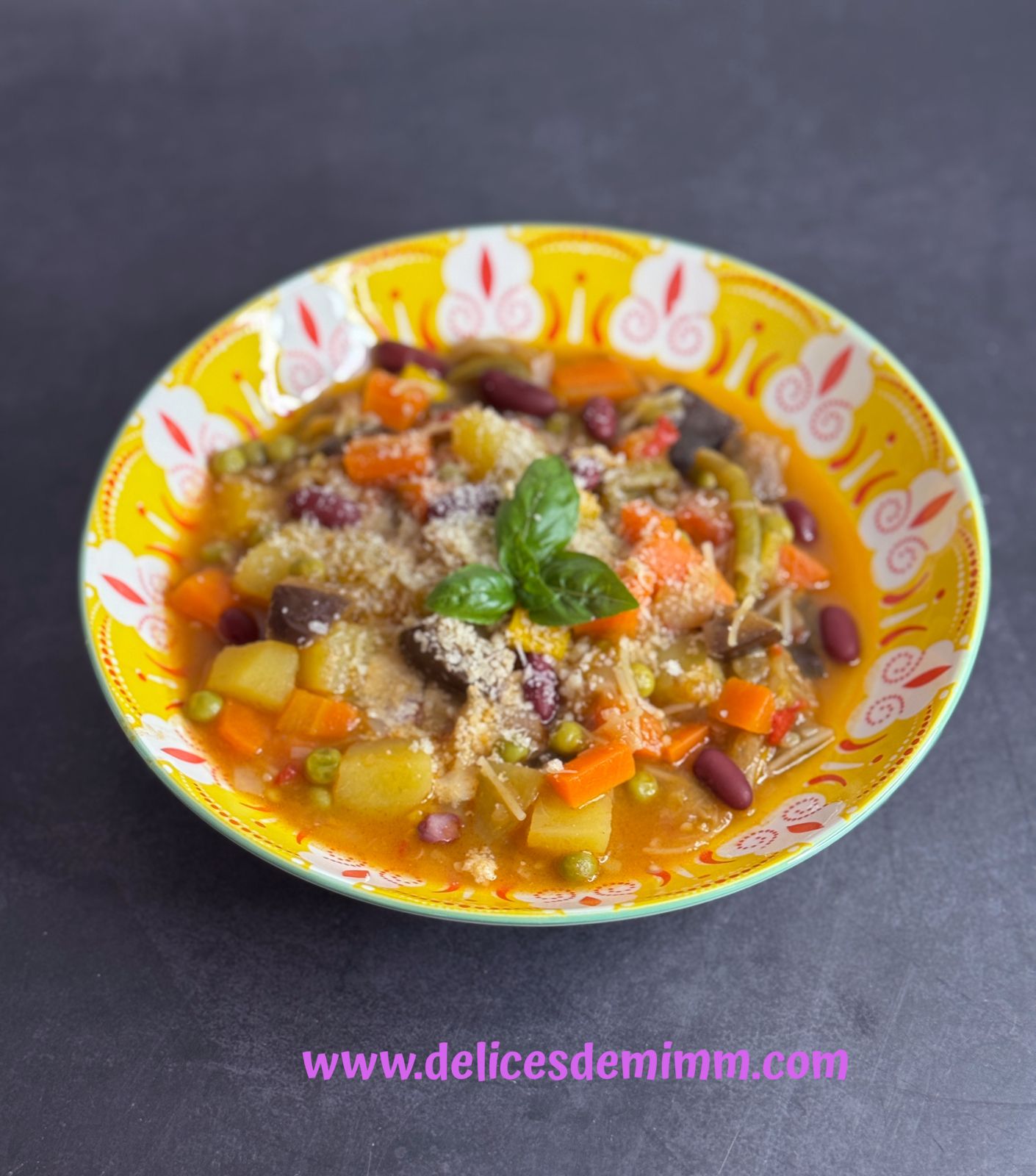 Un minestrone pour les soirées qui rafraîchissent