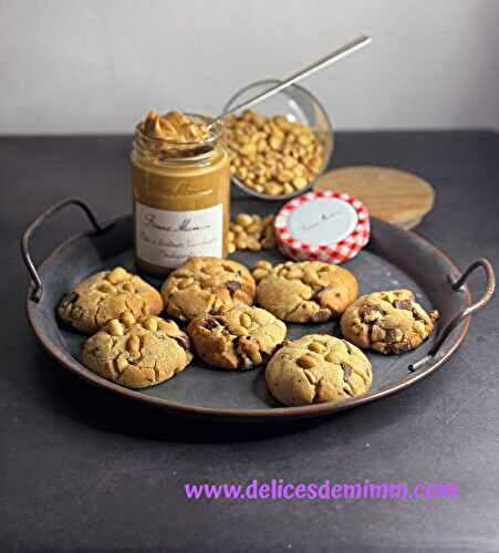 Cookies au beurre de cacahuètes et au chocolat