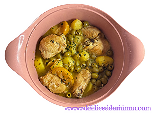 Tajine de poulet aux olives