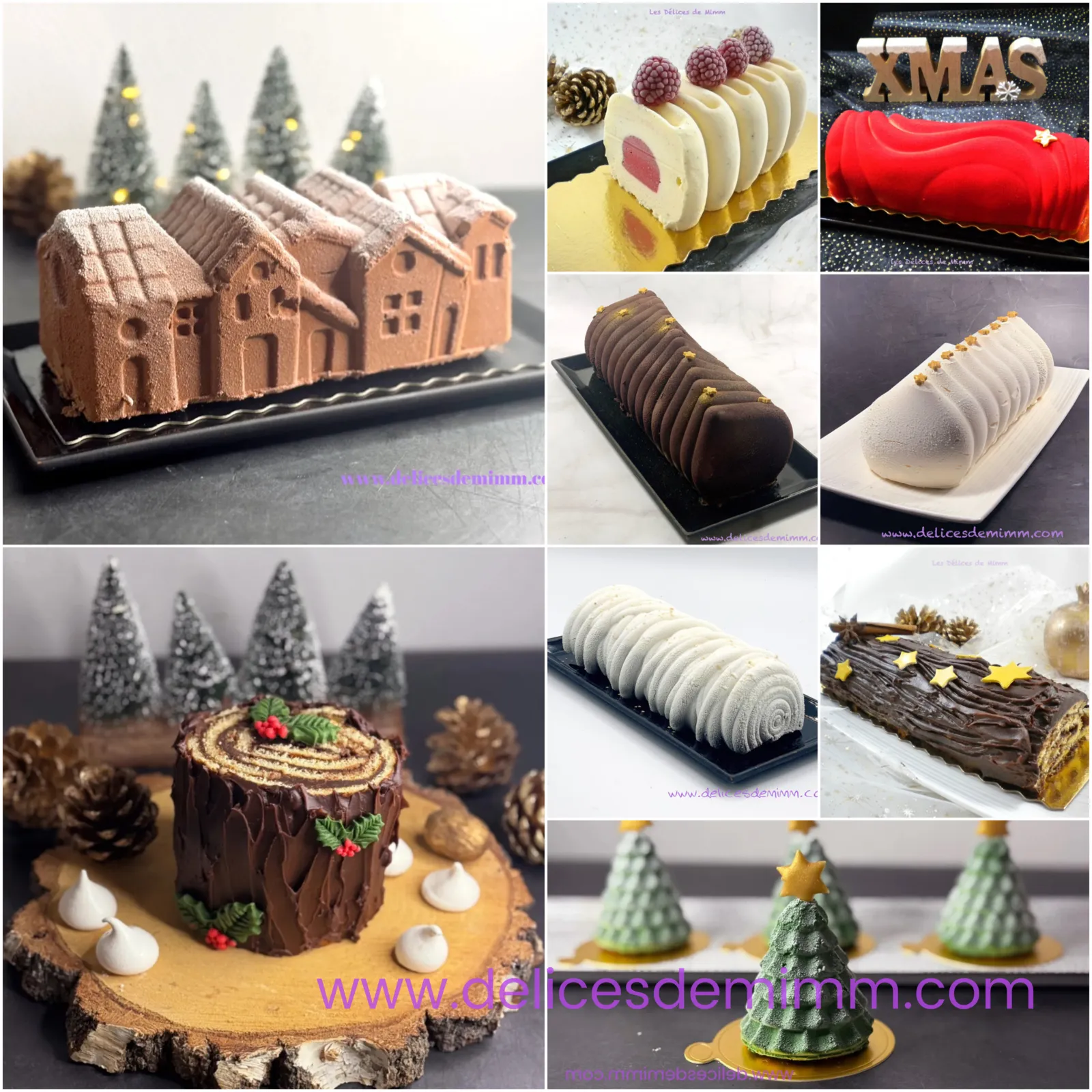 Des bûches, des sapins, des desserts de Noêl 🎄